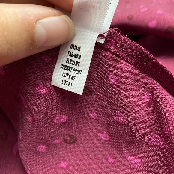 Isabel Maternity by Ingrid + Isabel Purple Blouse - Picture 8 of 10